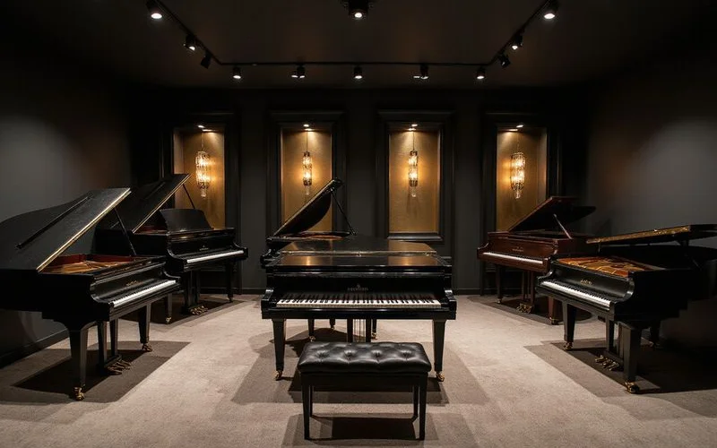 A visual of upright, grand and pre-owned piano price ranges